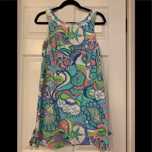EUC - Lilly Pulitzer Shift Dress with Ties